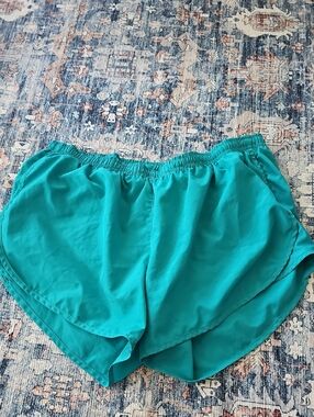 Nike Running Teal Athletic Running Shorts w/Liner